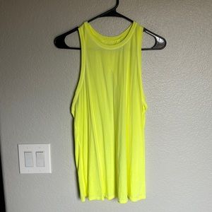 Lululemon All Tied Up Tank Pima Cotton in Sublimado Pigment Dye HighlightYellow